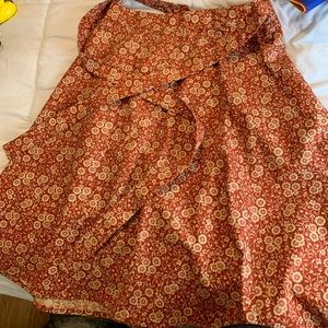 Vintage Handmade wrap skirt! Super cute!!